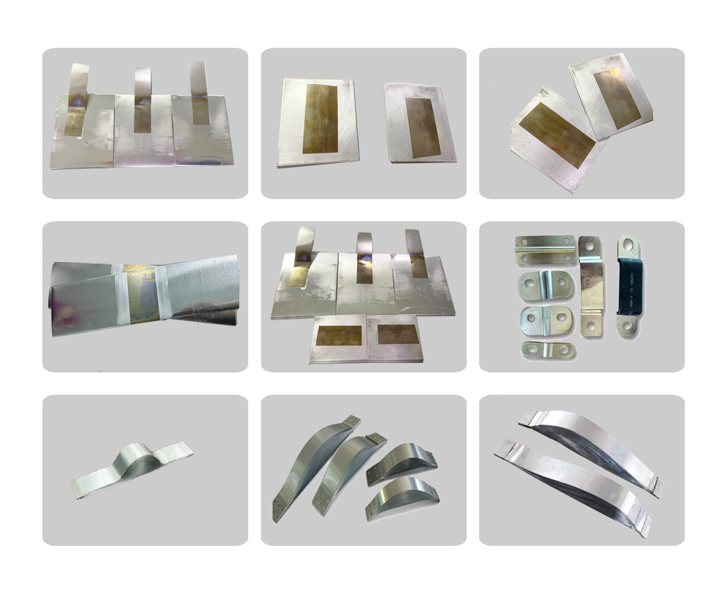 铝复镍焊接样品 铝复镍焊接样品