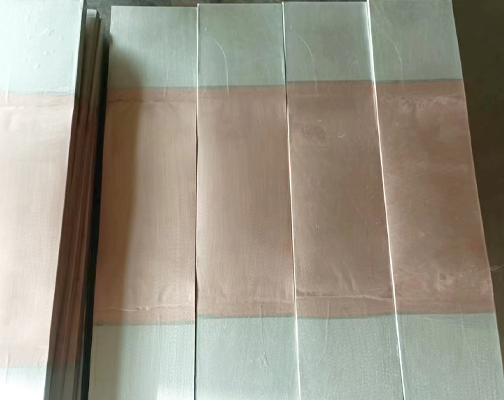 铜箔镍片扩散焊接样品 铜箔镍片扩散焊接样品