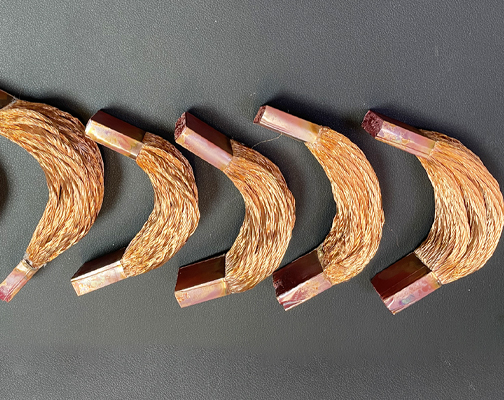 铜编织线扩散焊接样品 铜编织线扩散焊接样品