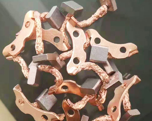 铜焊接样品